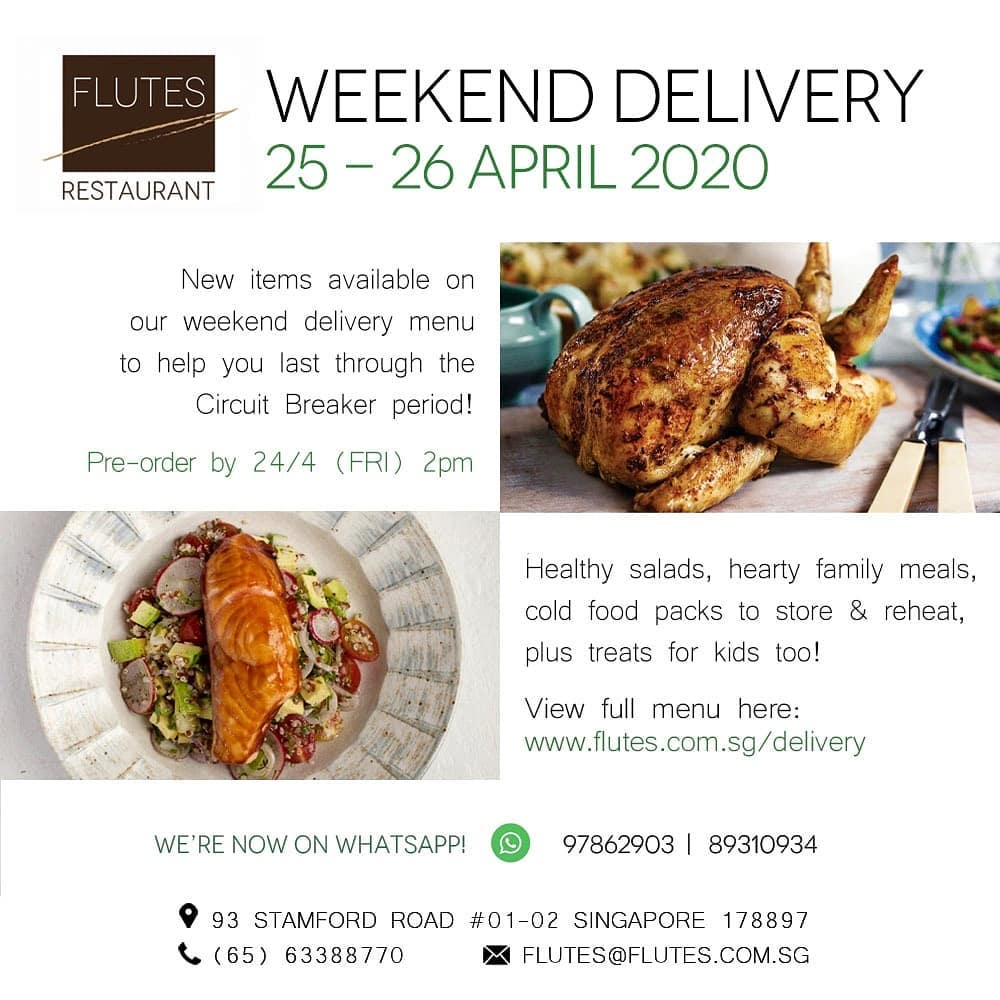 Weekend Delivery Ad Weekend Delivery (25 - 26 April 2020)