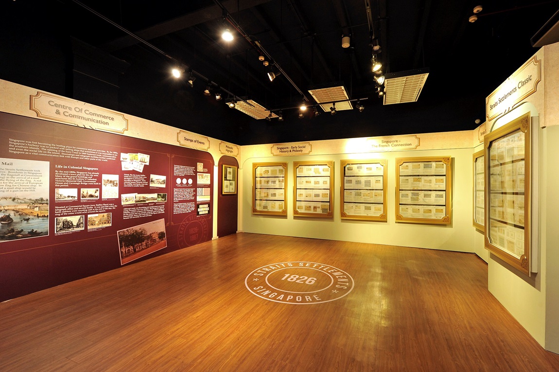 150th Anniversary of First Postage Stamp Issued in Singapore Exhibition