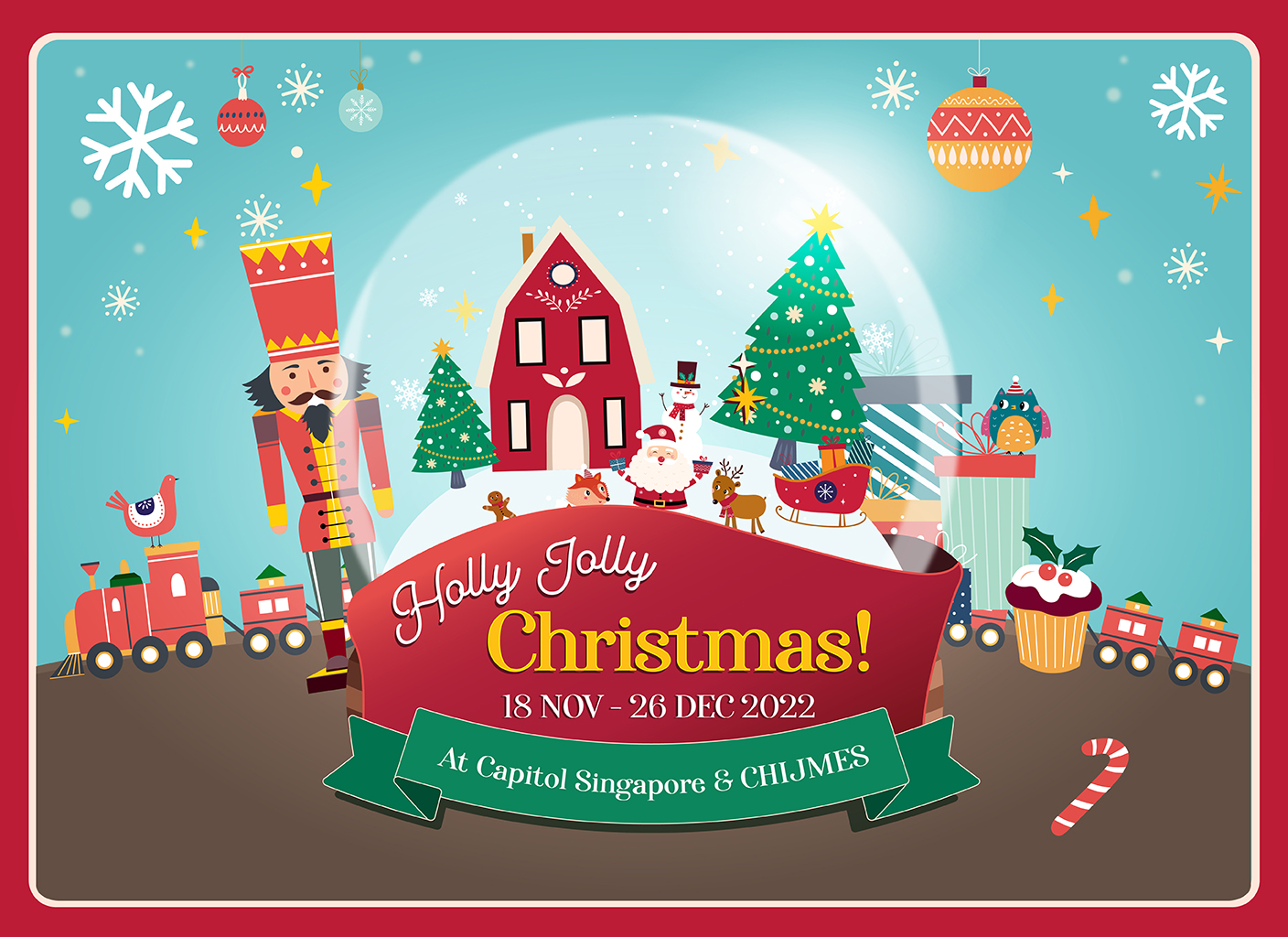 Holly Jolly Christmas 2022 1408x1024px