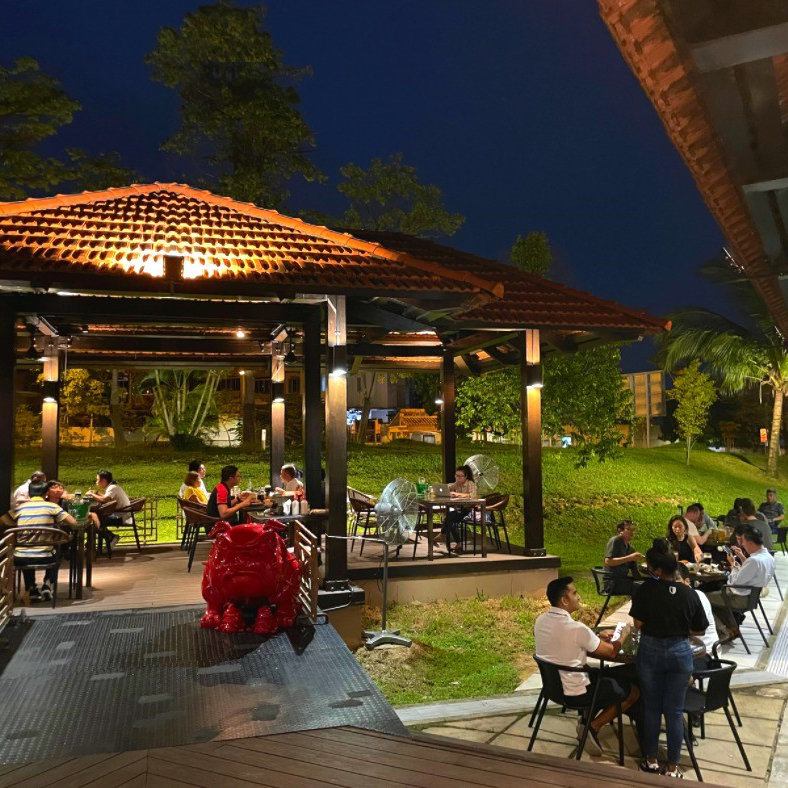 The Bark Cafe dining at Changi Chapel and Museum