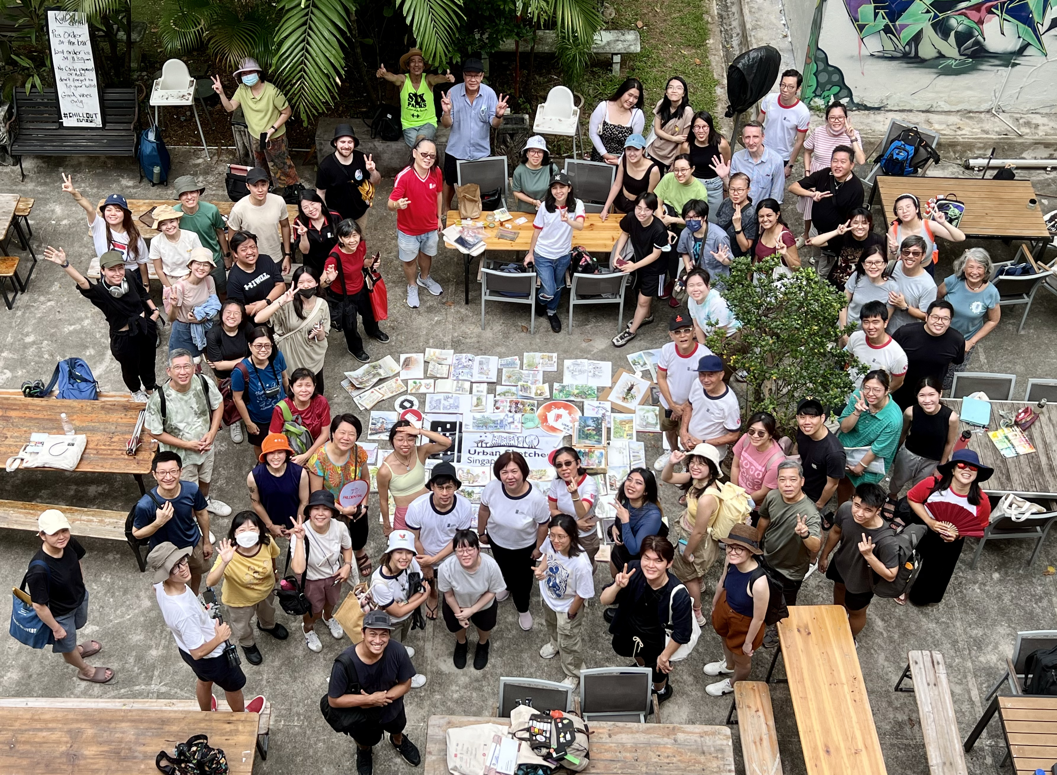 Sketchwalk at Capitol Singapore and CHIJMES