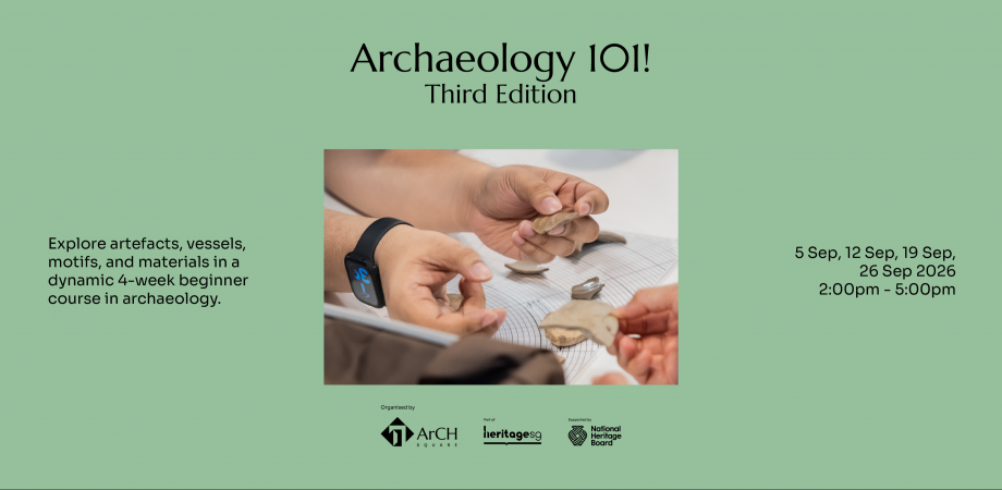 Archaeology 101! (SOLD OUT)