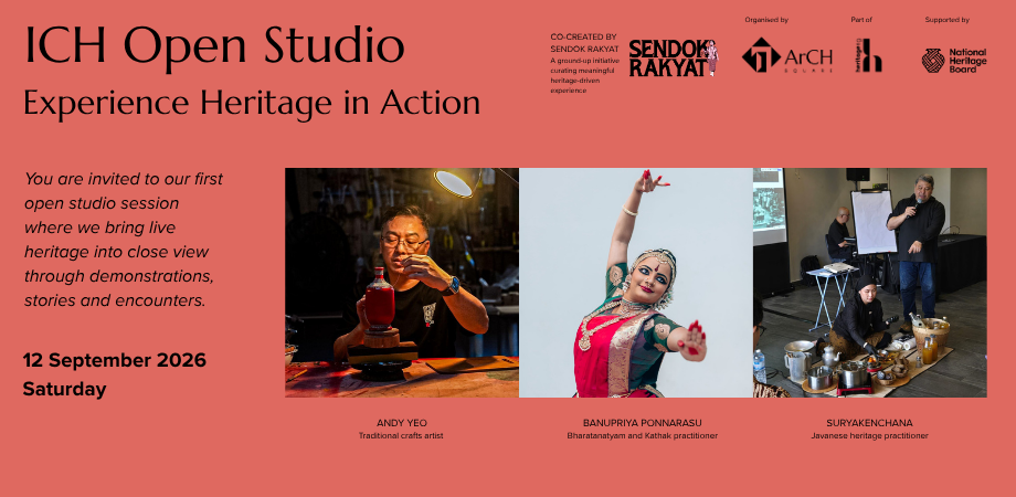 ICH Open Studio (Limited Tickets Available)
